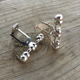"Raise the Bar" Links Cufflinks in Silver